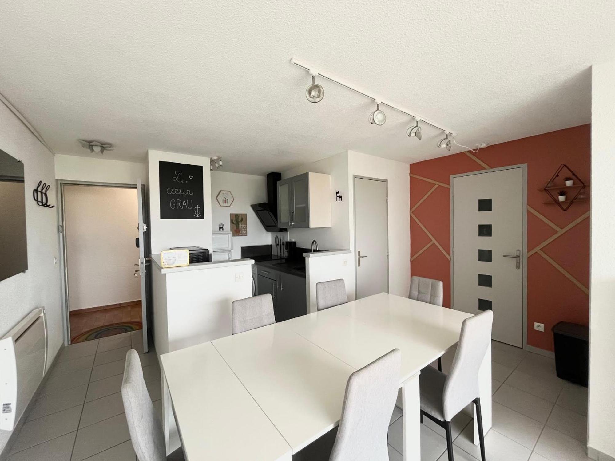 Appartement Devant La Mer + Parking Ле-Гро-дю-Руа Екстер'єр фото
